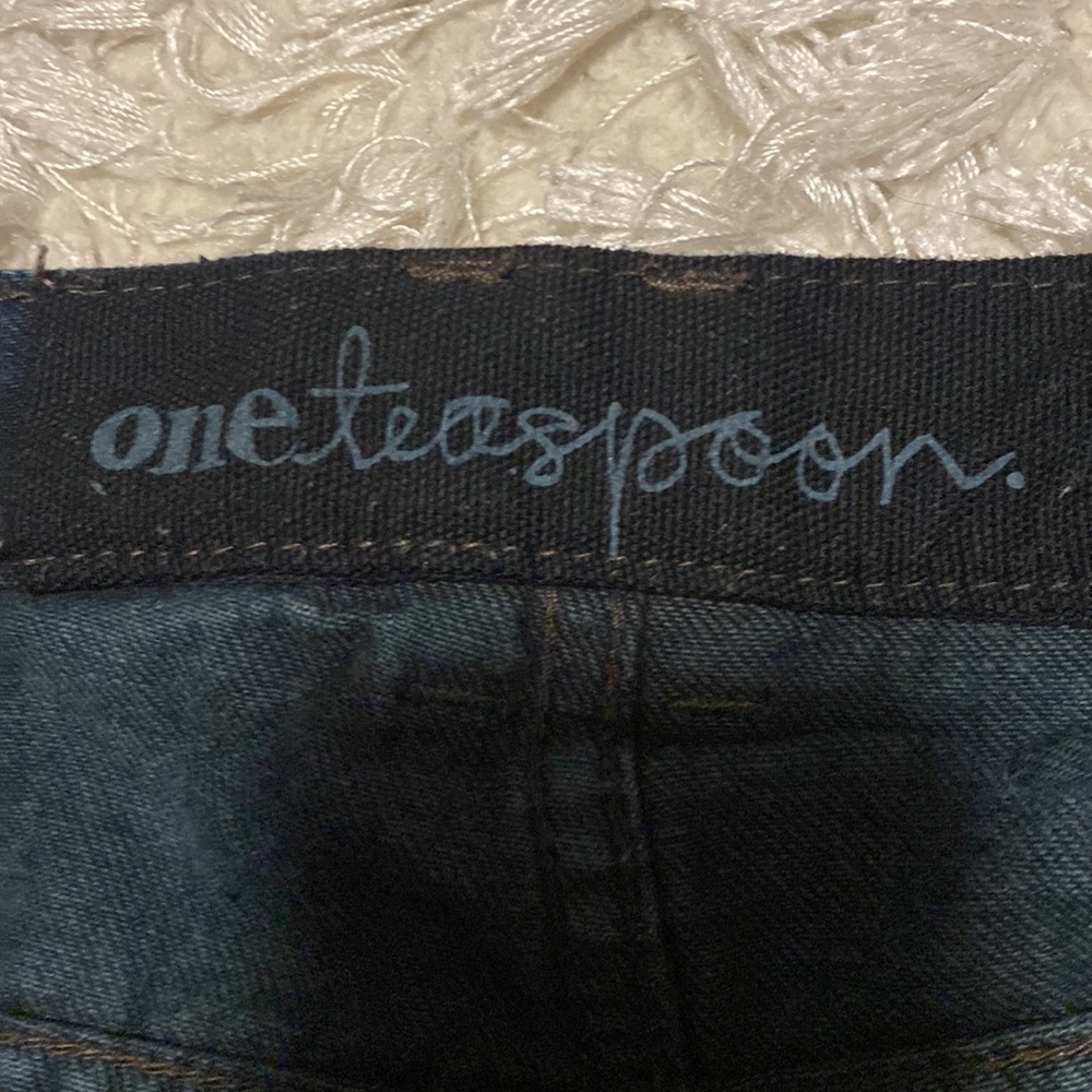One Teaspoon Bonita jean shorts shorts - Picture 4 of 8
